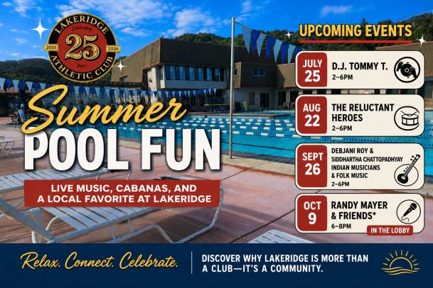 Summer Pool Fun in El Sobrante: Live Music, Cabanas, and a Local Favorite at Lakeridge